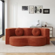 Space-saving compressible sofa bed