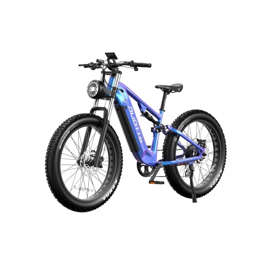 DUOTTS E26 Electric Bike-Blue Purple