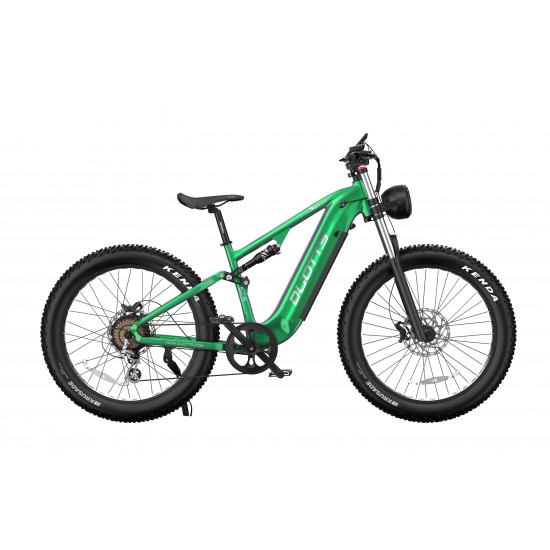 DUOTTS E26 Electric Bike-Green Purple