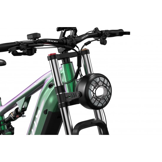 DUOTTS E26 Electric Bike-Green Purple