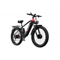 DUOTTS F26 Electric Bike-Black Red