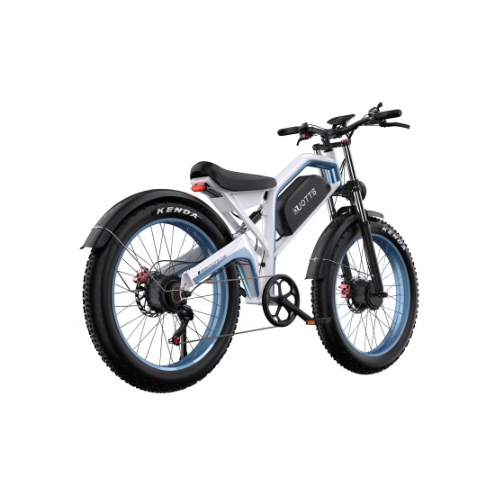 DUOTTS N26 Electric Bike-White Blue