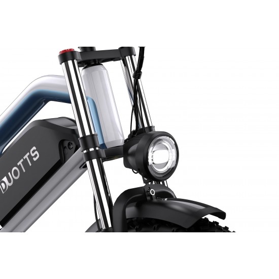 DUOTTS N26 Electric Bike-White Blue