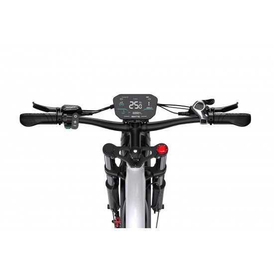 DUOTTS N26 Electric Bike-White Blue