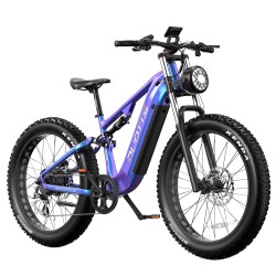 DUOTTS E26 Electric Bike-Blue Purple
