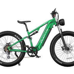 DUOTTS E26 Electric Bike-Green Purple