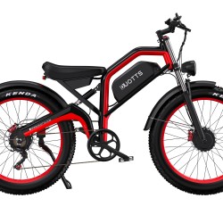 DUOTTS N26 Electric Bike-Black Red