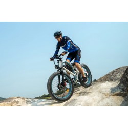 DUOTTS N26 Electric Bike-White Blue